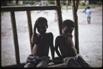 Manus: two children of Pere village