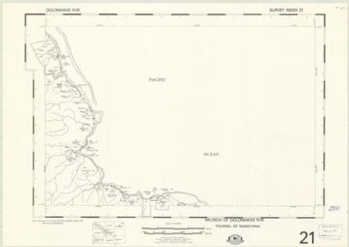 Milinch of ... : fourmil of ... (21 - Fourmil of Namatanai - Milinch of Dolomakas NW)