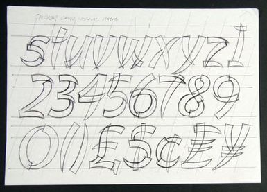 Churchward Chinajap Normal Italic Sketch