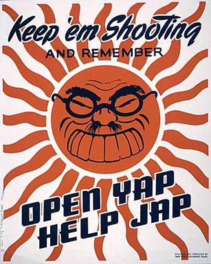 Keep 'em Shooting and Remember...Open Yap Help Jap