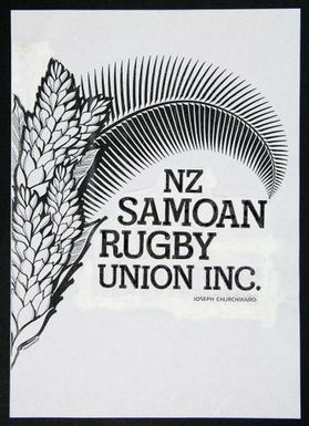 New Zealand Samoan Rugby Union Logo Design