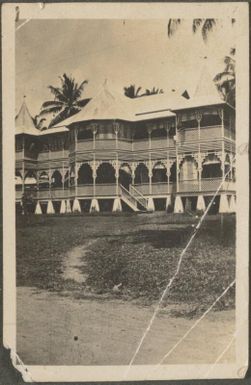 German residence at Kokopo, New Britain Island, Papua New Guinea, approximately 1916