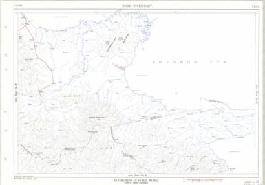 Papua New Guinea road inventory, July 1975: Tufi (Sheet 31)