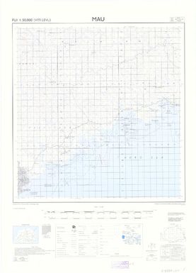Fiji 1:50,000: Mau (Sheet Viti Levu 19)