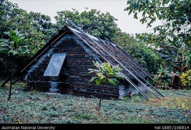 Solomon Islands - A-frame Indigenous Hut, Vanuatu