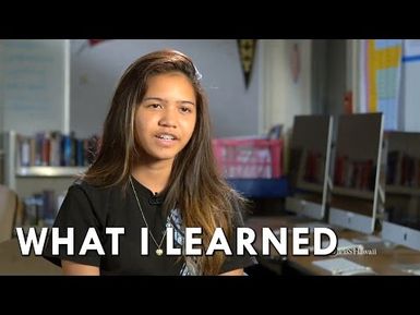 HIKI NŌ #708: What I Learned | Waianae Intermediate School | A Home for Larenzo