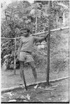 Men working on house frame