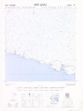Fiji 1:50,000 (Sheet Viti Levu 17)