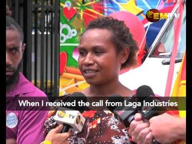 20-Year-Old Goroka Lass Wins Nissan Patrol in Gala Ice Cream Promo