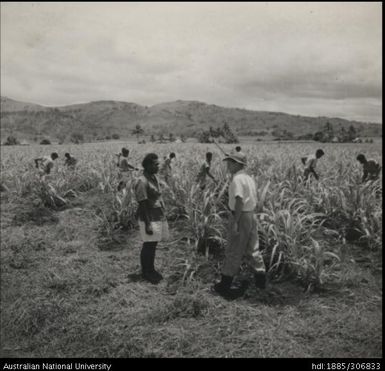 Officers instructing Farmers