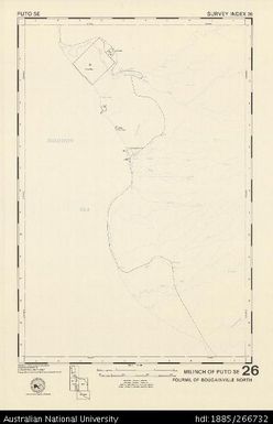 Papua New Guinea, Puto SE, Survey Index 26, 1:50 000, 1971