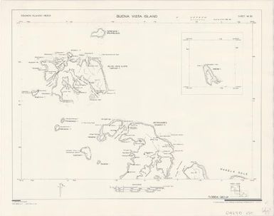 Solomon Islands 1:50,000: Buena Vista Island (Sheet 20)