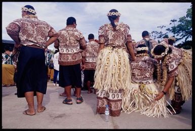 South Pacific Festival of the Arts, Apia, 1996. Tokelauan performers