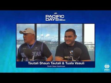 Tautali Shaun Tautali & Tuala Vaauli from South Seas Healthcare