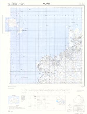 Fiji 1:50,000: Momi (Sheet Viti Levu 9)