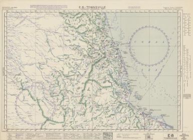 Australian aeronautical map: Townsville (Sheet E8)