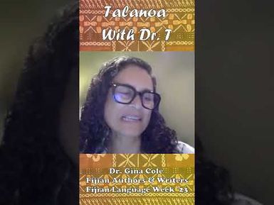 PART 1 Talanoa With Gina Cole of Auckland New Zealand- Ono-i-Lau and Culanuku, Serua Fiji