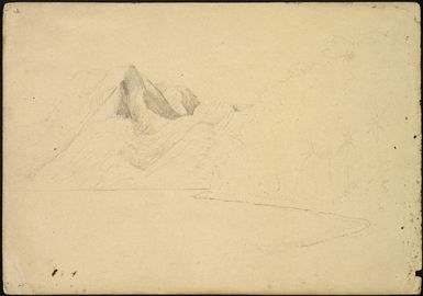 [Turnbull, Henry Hume] d 1858 :[Mount Pioa, Pago Pago, Samoa. 1849]