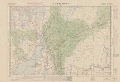 Australian aeronautical map: Port Augusta (Sheet J7)