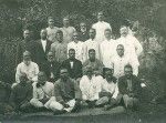 PEMS Missionary Edouard Benignus with native pastors of the Loyalty islands and New Caledonia