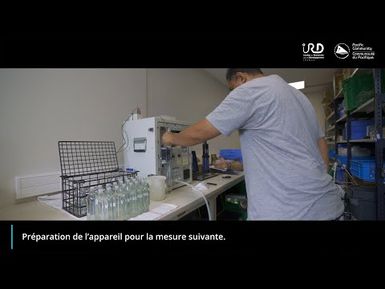 Analyse chimique de retour de mission | Campagne scientifique dans le Pacifique