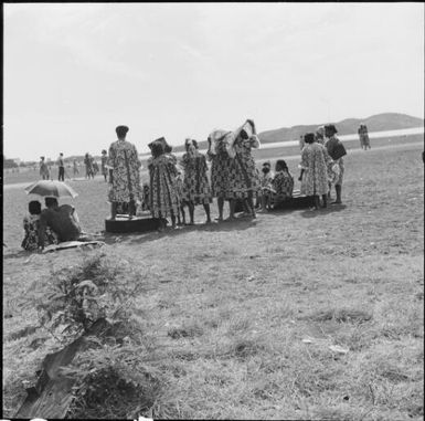 The women in the cricket team, New Caledonia, 1967 / Michael Terry