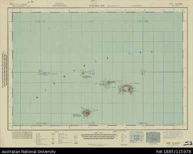 Papua New Guinea, New Britain, Vitu Islands, 4 Mile Strategic series, 1944, 1:253 440