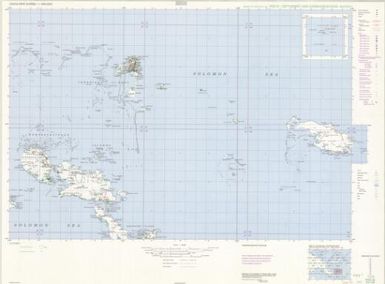 Papua New Guinea 1:500 000 settlement and communication (Sheet PNG  16)