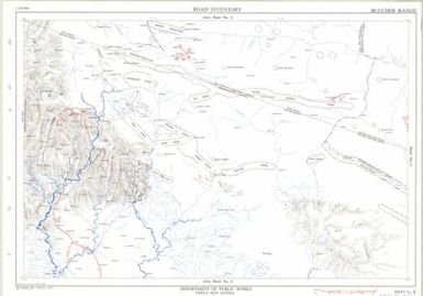 Papua New Guinea road inventory, July 1975: Blucher Range (Sheet 4)