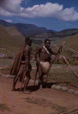 [Baruya men from Sarawaket Range, Papua New Guinea]