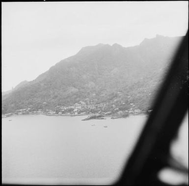 View of coastline, Levuka, Fiji, 1966 / Michael Terry