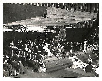 Photo of a graduation setting (1516)