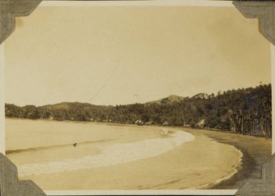 Beach near Vailele, Samoa, 1928