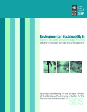 Environmental sustainability in small island developing states: UNDP's contribution through its GEF programme