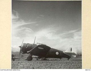 NADZAB, NEW GUINEA. 1944-06-26. A WIRRAWAY FIGHTER AIRCRAFT OF NO. 4 TACTICAL RECONNAISSANCE SQUADRON, ROYAL AUSTRALIAN AIR FORCE