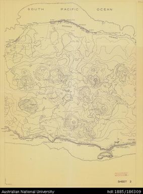 Fiji, Rotuma Island, Topographic, Sheet 2, 1964, 1:7 920
