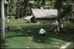 Village scene, Makira