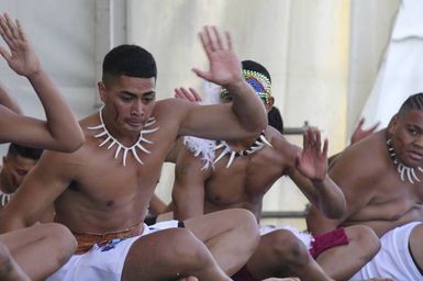 Samoan dance, ASB Polyfest, 2016.