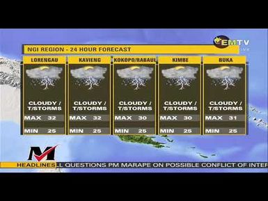 NATIONAL EMTV NEWS | 6PM | TUESDAY 24th MARCH, 2026