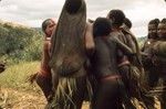 Adolescent girls in a circle dance