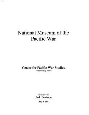 Oral History Interview with Jack Jacobson, January 1, 1993