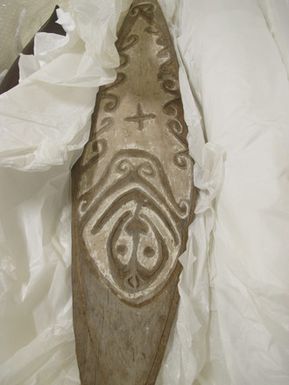 slab, carved