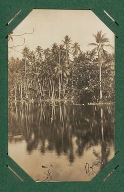 Lagoon, probably Naoero.  From the album: Banaba (Ocean Island)