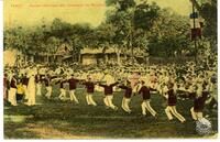 Tahiti - Danse nationale des Canaques de Moorea