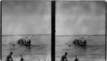 Side Rigger Boats, Waikiki Beach, Honolulu