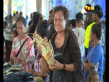 AUSTRALIAN MINISTER VISITS KOKI