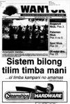 Wantok Niuspepa--Issue No. 1153 (August 01, 1996)