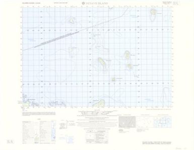 Solomon Islands 1:50,000: Nusave Island (6937-II)