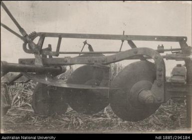 Massey Harris Plough built at Rarawai