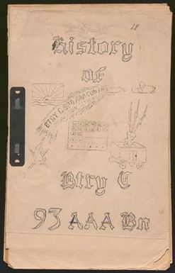 [History of Battery C 93 AAA Battalion, 1945-1946]